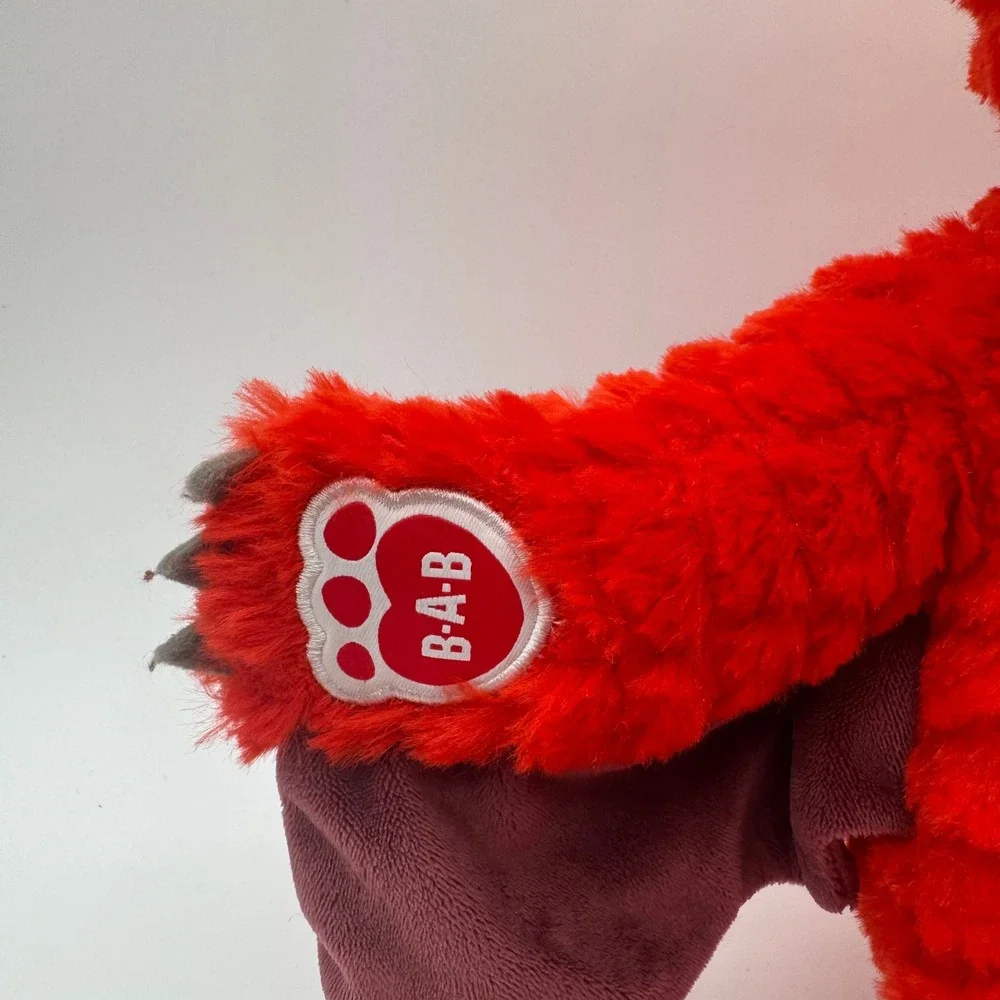 Build-A-Bear Red Dragon Plush Stuffed Animal MagicQuest B.A.B. Wings 14